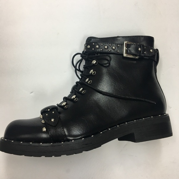 Black studded boot - Picture 6 of 7